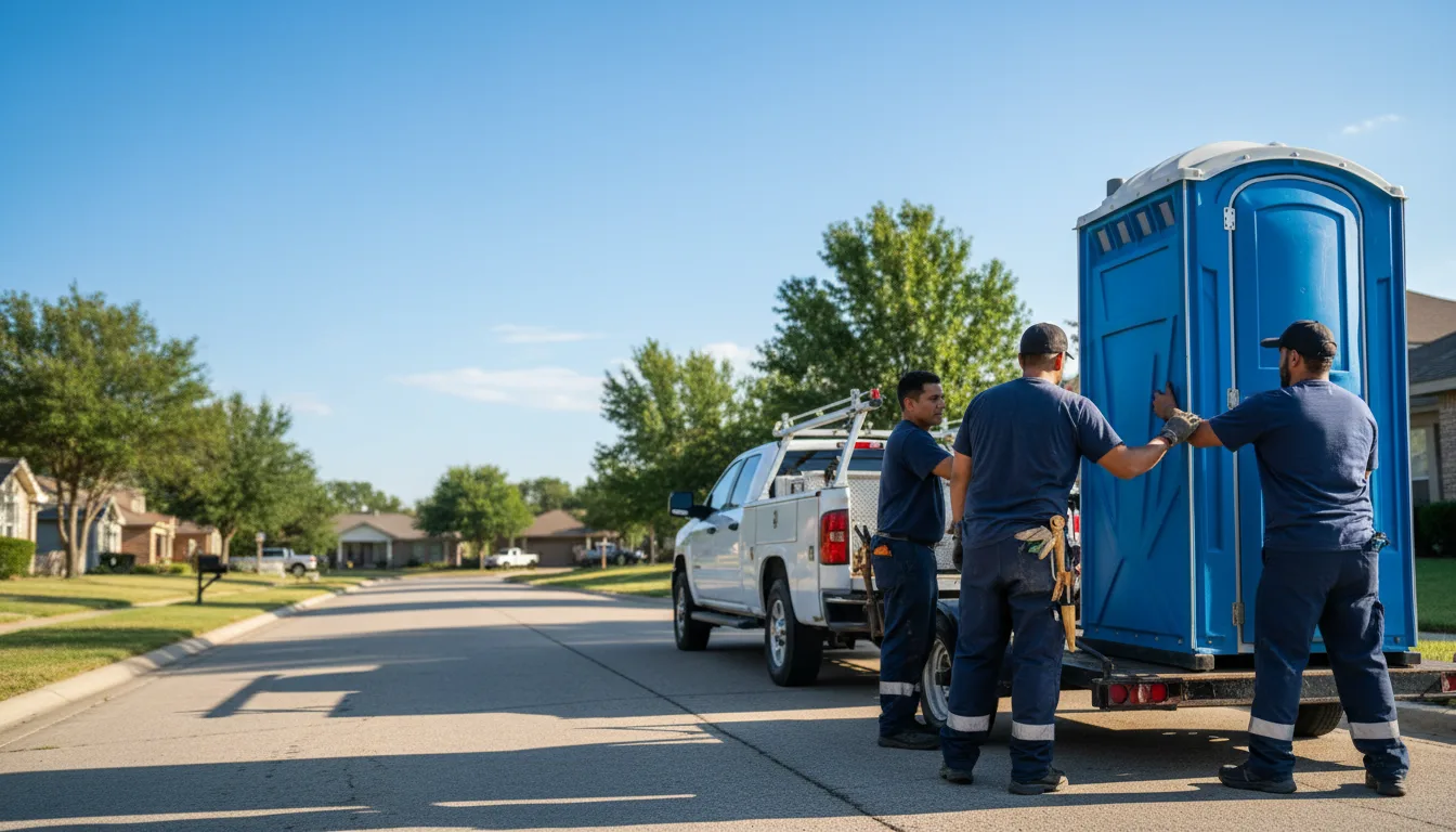 Portable Toilet Rental in Trafalgar, IN near me